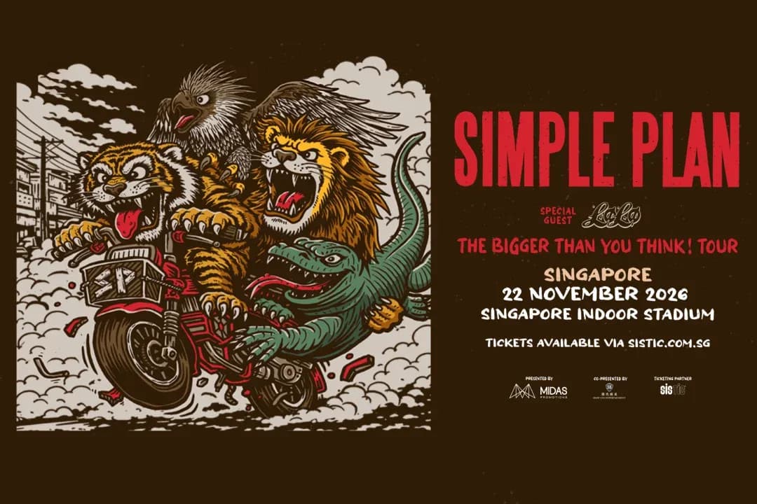 Simple Plan Bigger Than You Think Tour Singapore 2026