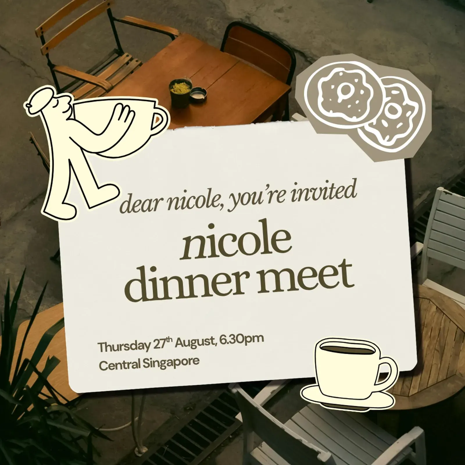 nicole dinner meet!