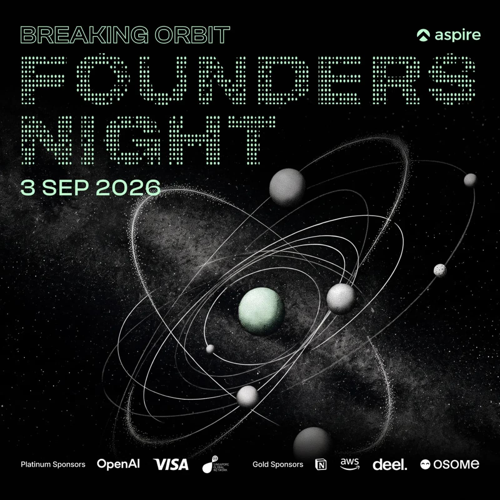 Founders Night: Breaking Orbit