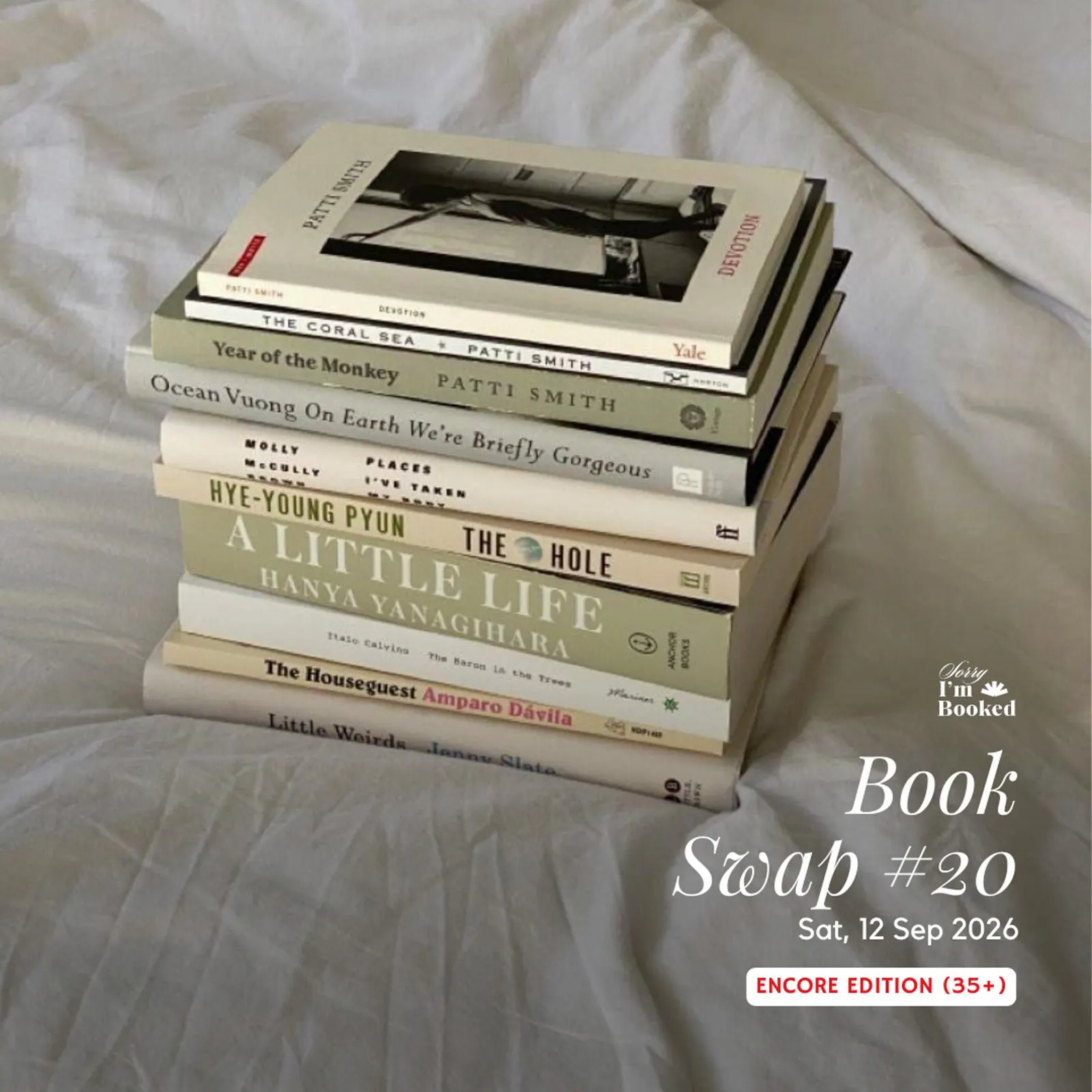 Book Swap #20 - Encore Edition (35++)
