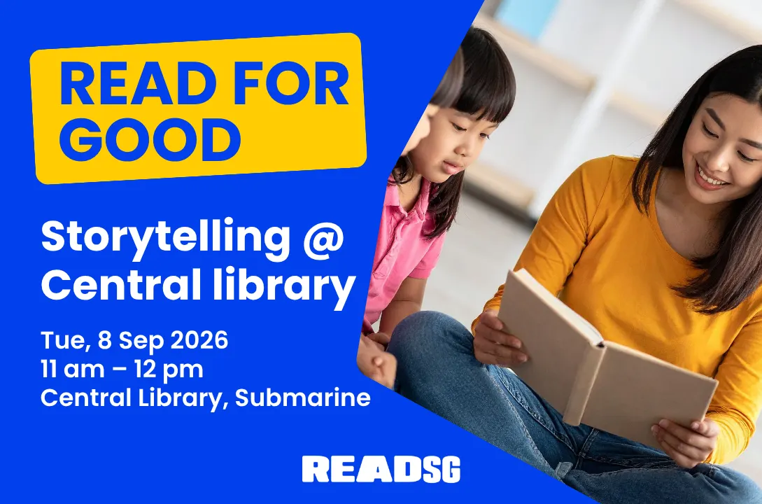 [CANCELLED] Storytelling @ Central Library I Read for Good
