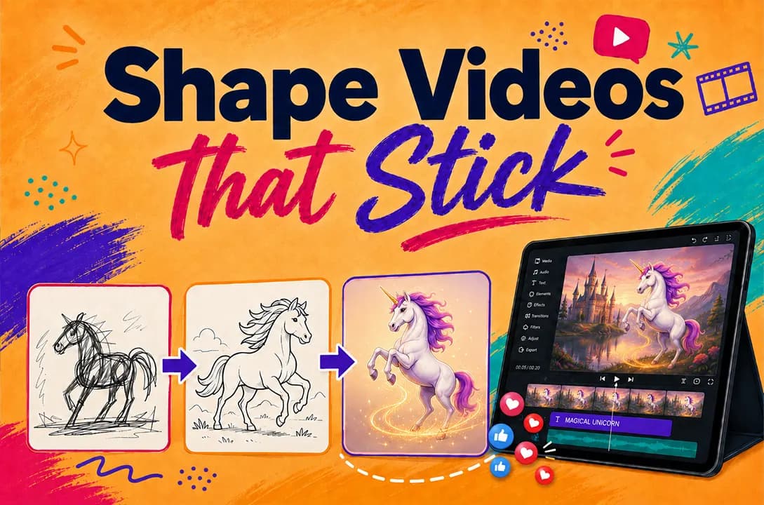 Shape Videos That Stick @ Woodlands Library | MakeIT