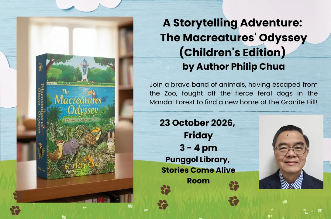 A Storytelling Adventure: The Macreatures' Odyssey (Children's Edition) by Author Philip Chua