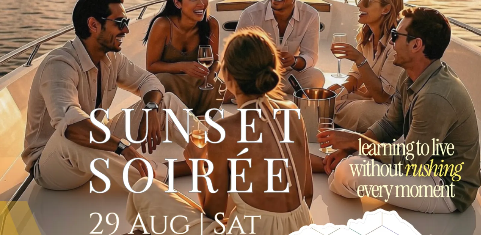 Promo UPDATE: Sunset Soirée: Yacht Evening for Singles Professionals & Expats (National Day Special)