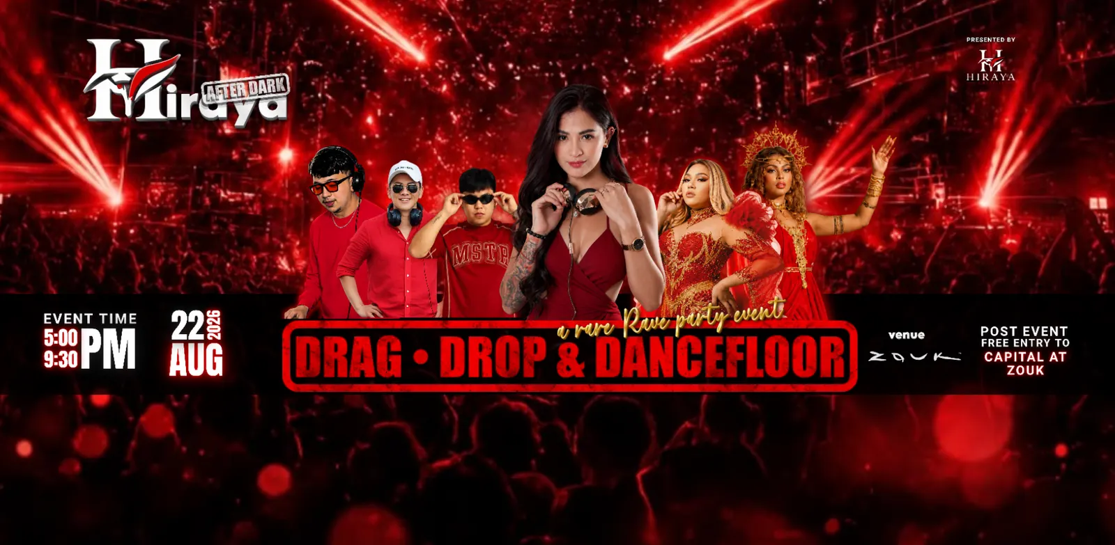 Hiraya After Dark Lovezy Love: DRAG. DROP. DANCEFLOOR