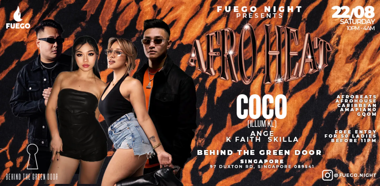 Fuego Night presents AfroHeat ft Coco (Illum KL)