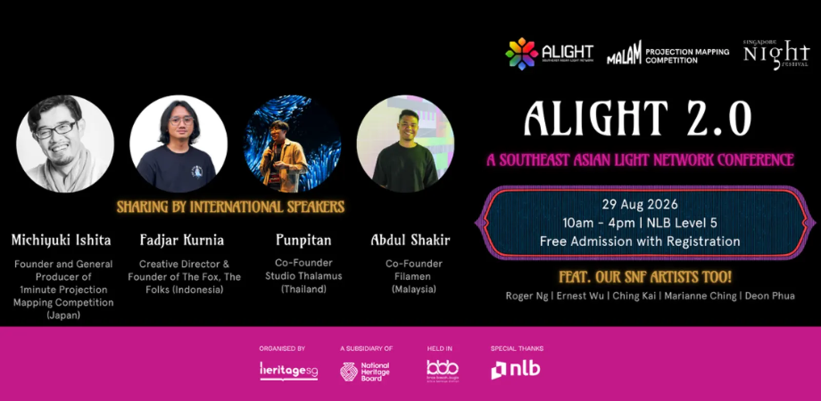 [SNF26] ALIGHT 2.0 - A Southeast Asian Light Network Conference