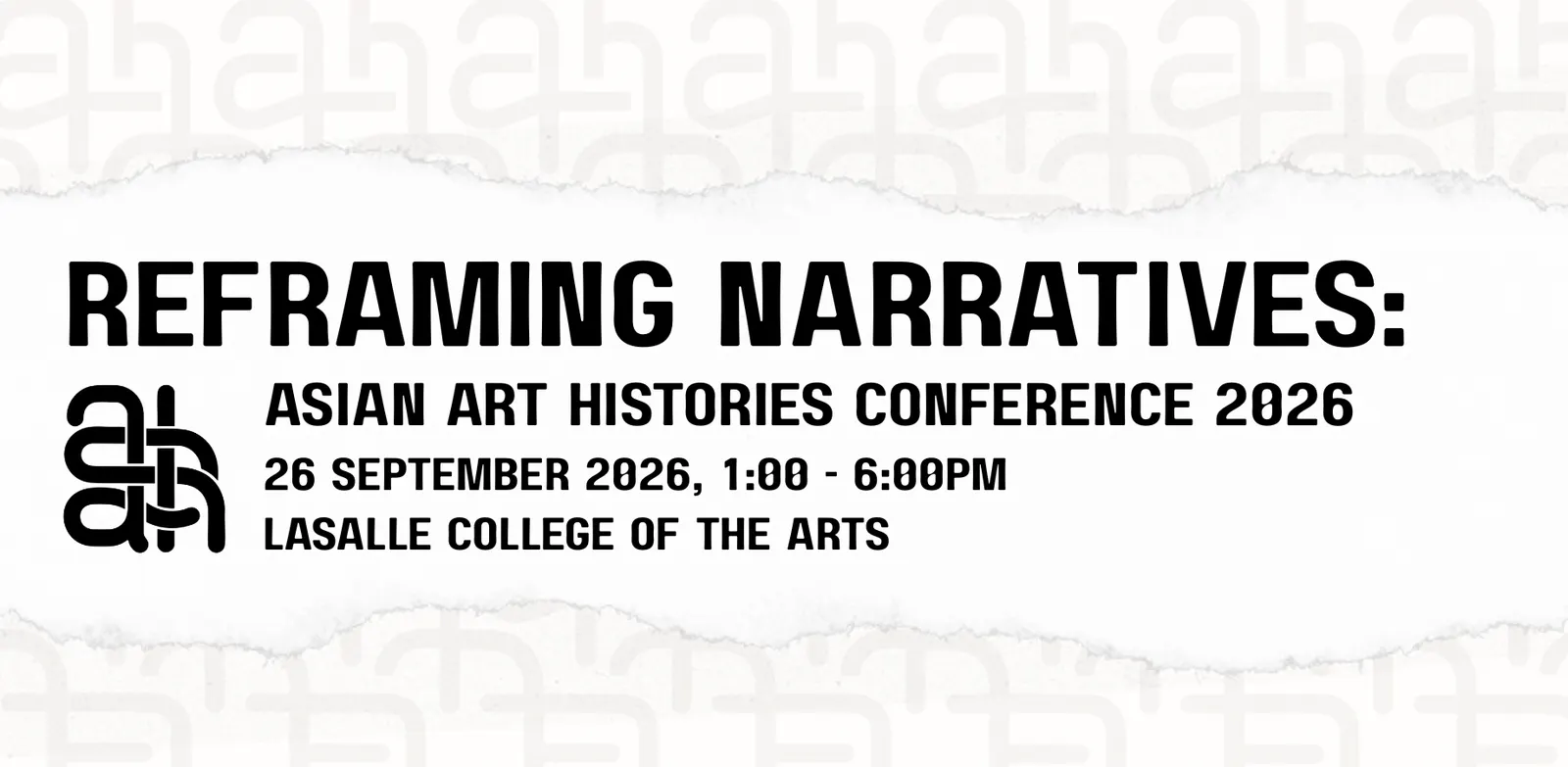 Reframing Narratives : ASIAN ART HISTORIES Conference 2026