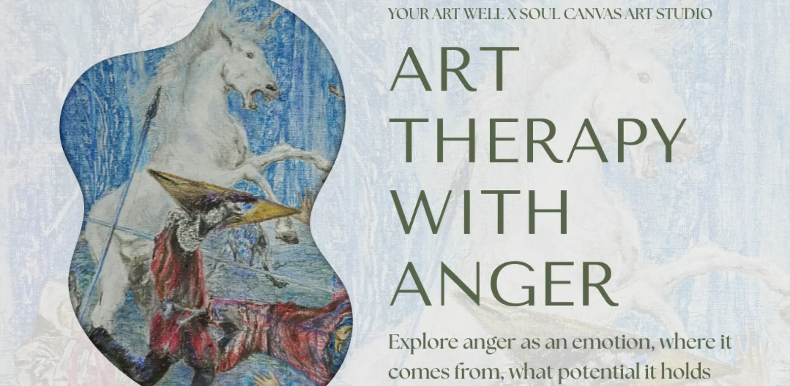 Art Therapy With Anger - A Collaborative Workshop by @soulcanvas.artstudio × YourArtWell.com