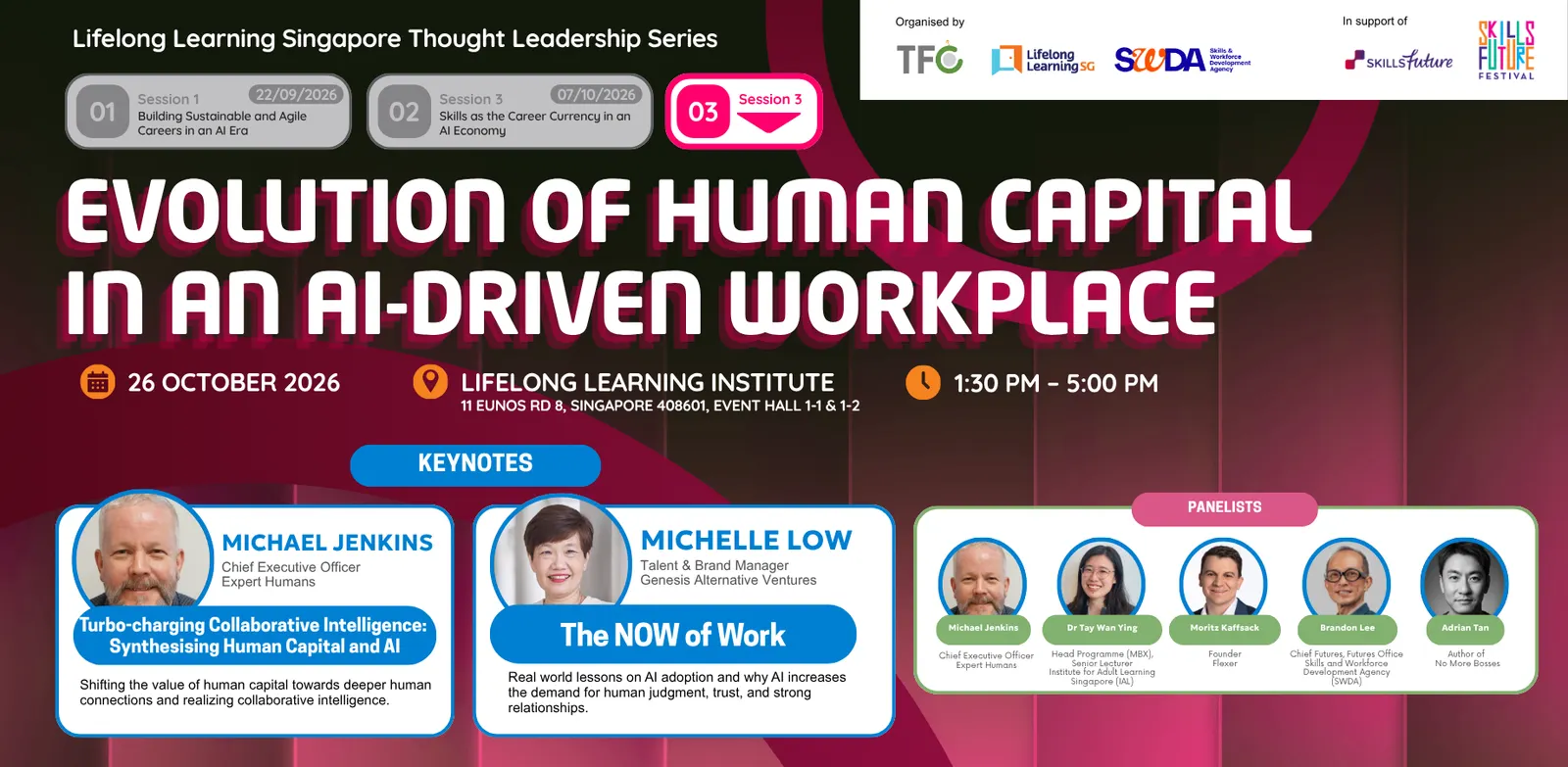 Evolution of Human Capital in an AI‑Driven Workplace - Lifelong Learning Singapore Thought Leadership Series