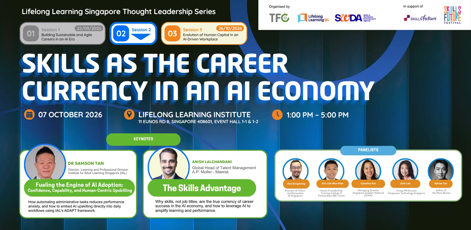 Skills as the Career Currency in an AI economy - Lifelong Learning Singapore Thought Leadership Series