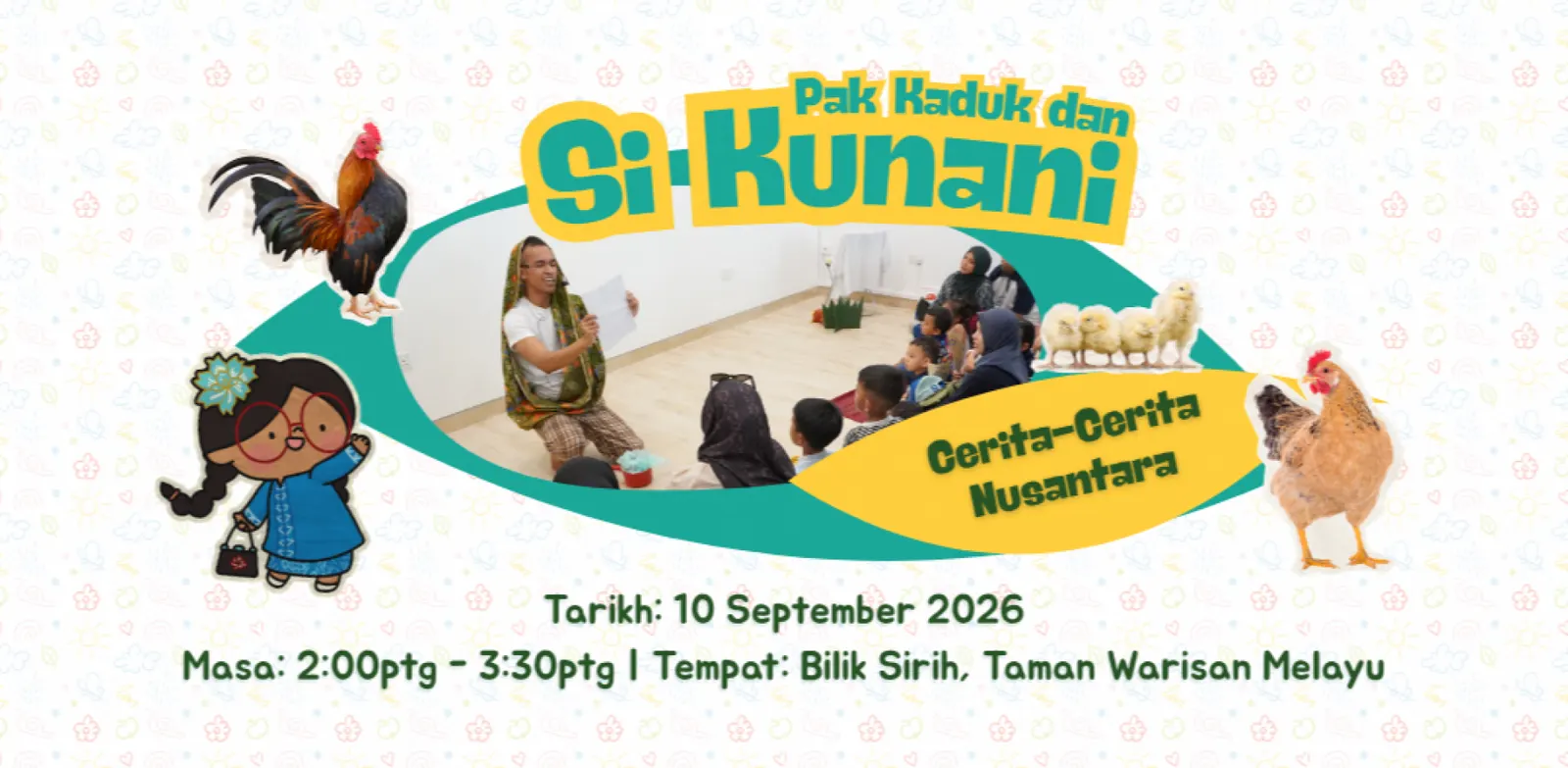 Cerita-Cerita Nusantara: Pak Kaduk dan Si Kunani