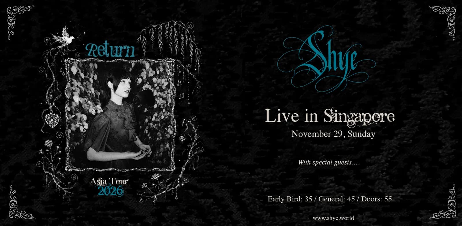 Shye - RETURN: Asia Tour | Singapore