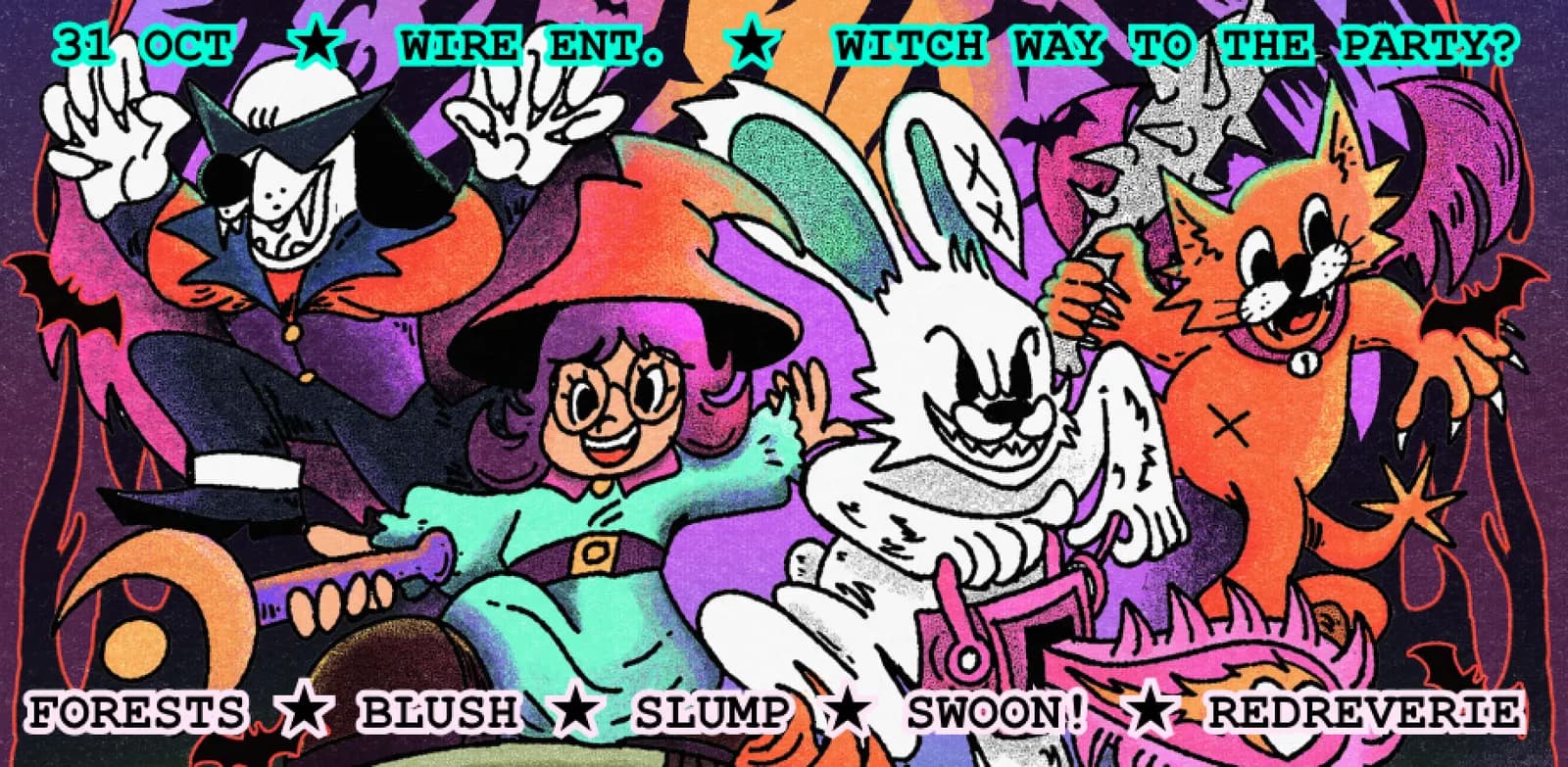 Witch way to the party?