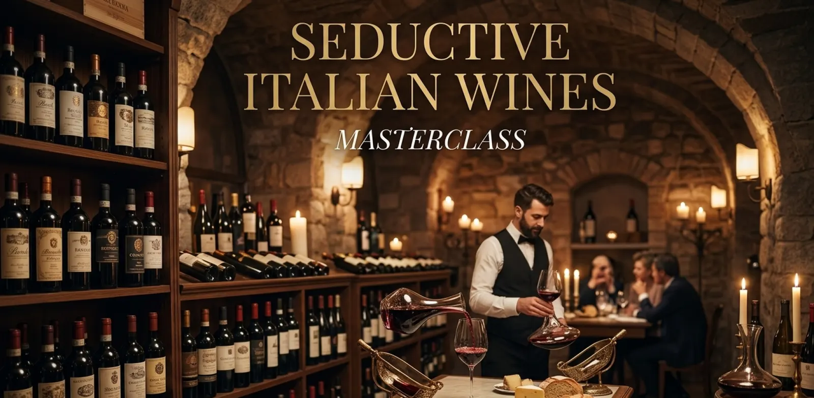 Seductive Italian Wines Masterclass