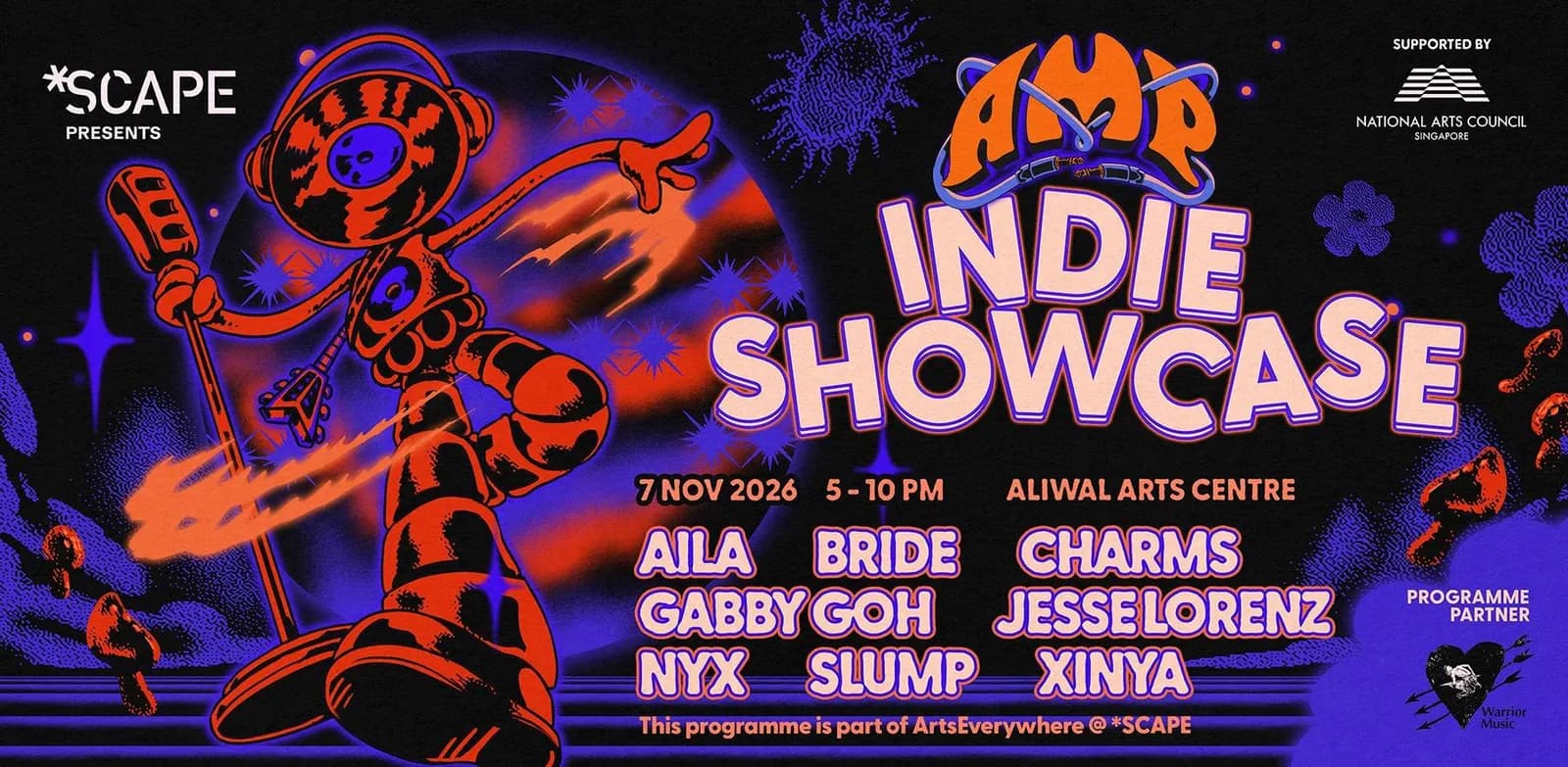 *SCAPE AMP 2026 Indie Showcase