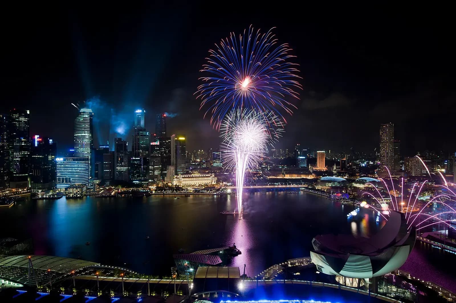 Marina Bay Countdown 2027 — Marina Bay Singapore fireworks night