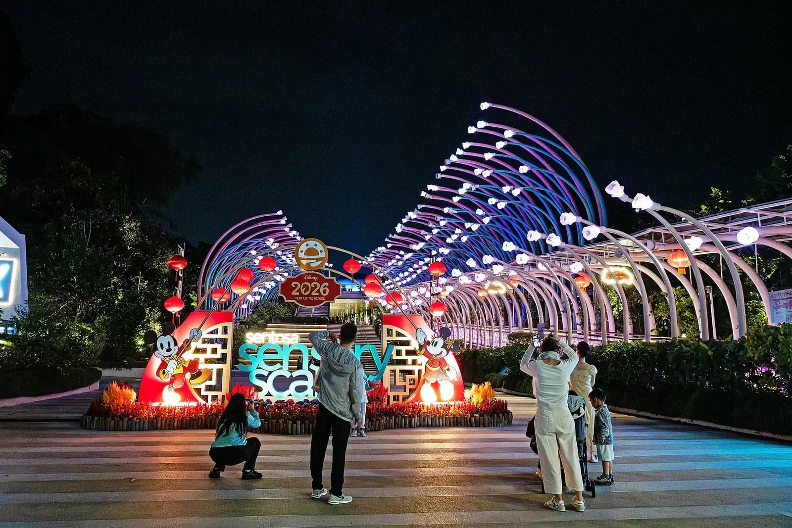 Live Music Performance at Sensoryscape — Sentosa Sensoryscape