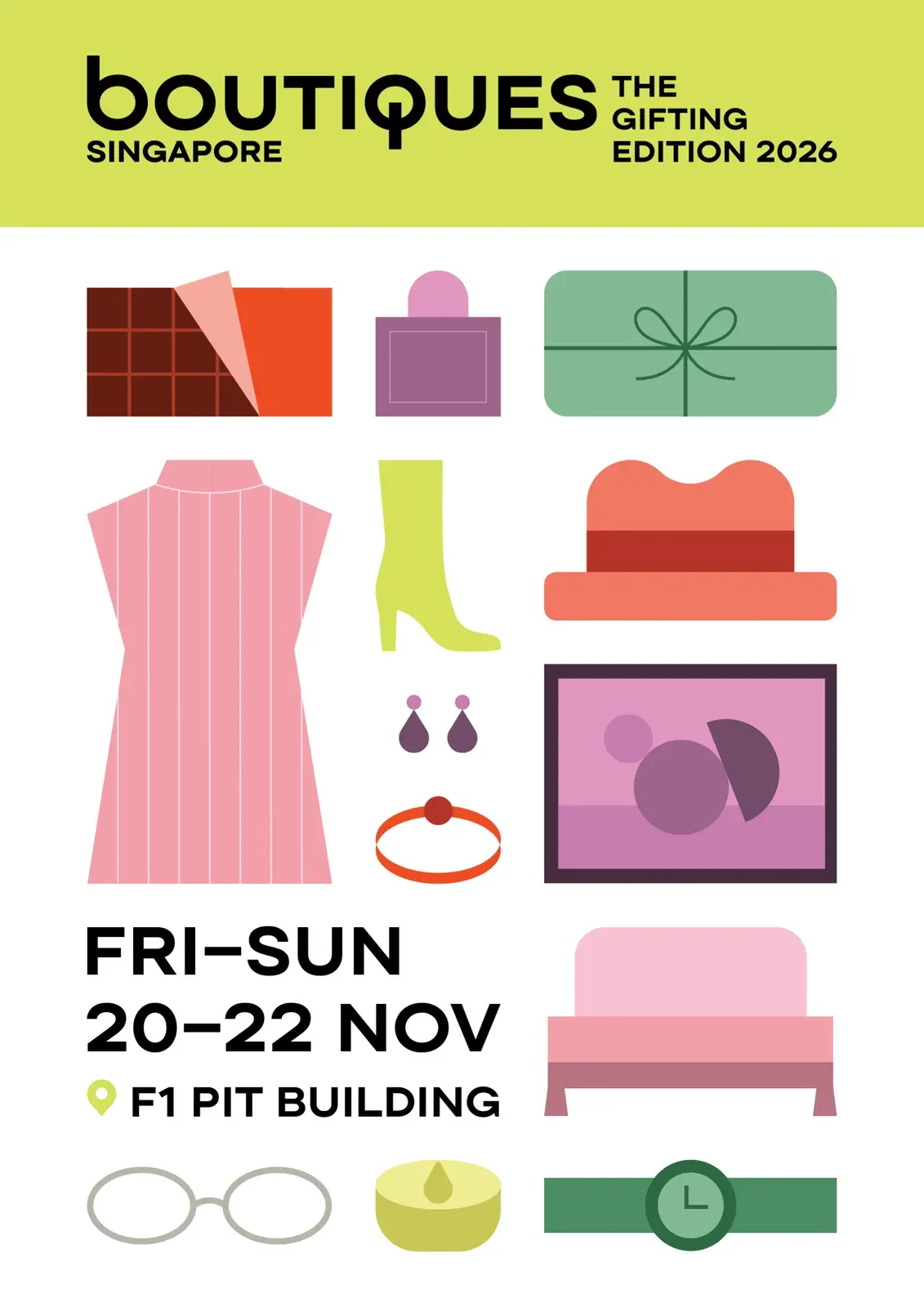 Boutiques Singapore: The Gifting Edition 2026 poster