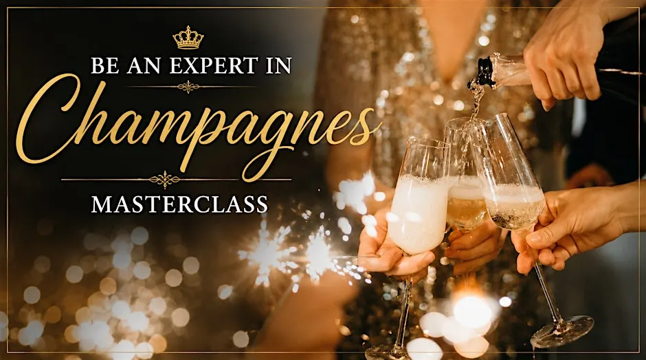 Be An Expert in Champagnes Masterclass