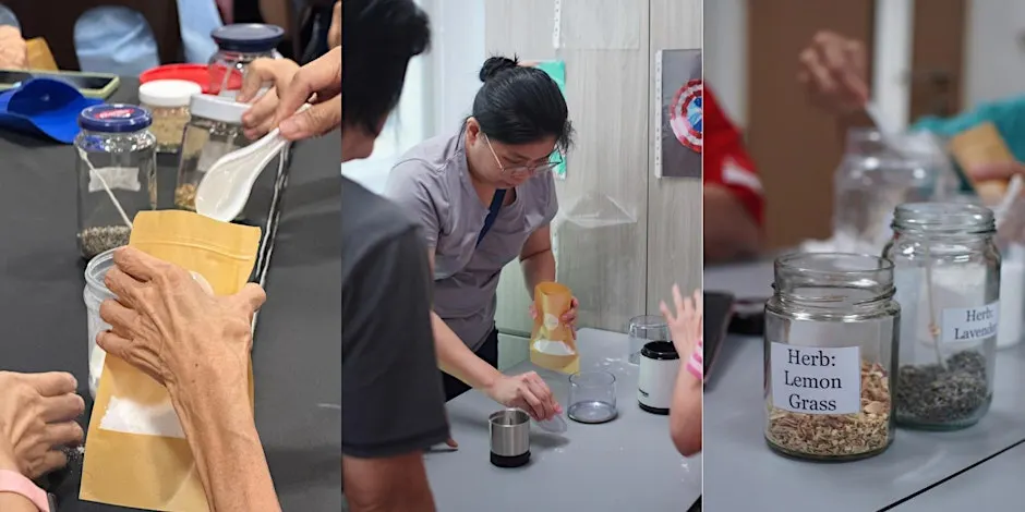 Herbal Dehumidifier Making