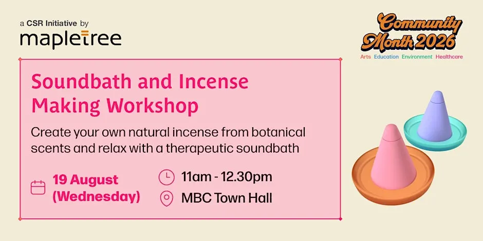 Soundbath and Incense Making Workshop