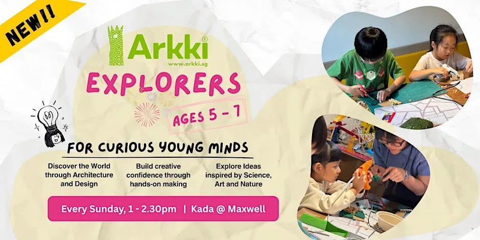 *NEW* I Weekly Architecture & Design Classes for Children 5-7 y.o