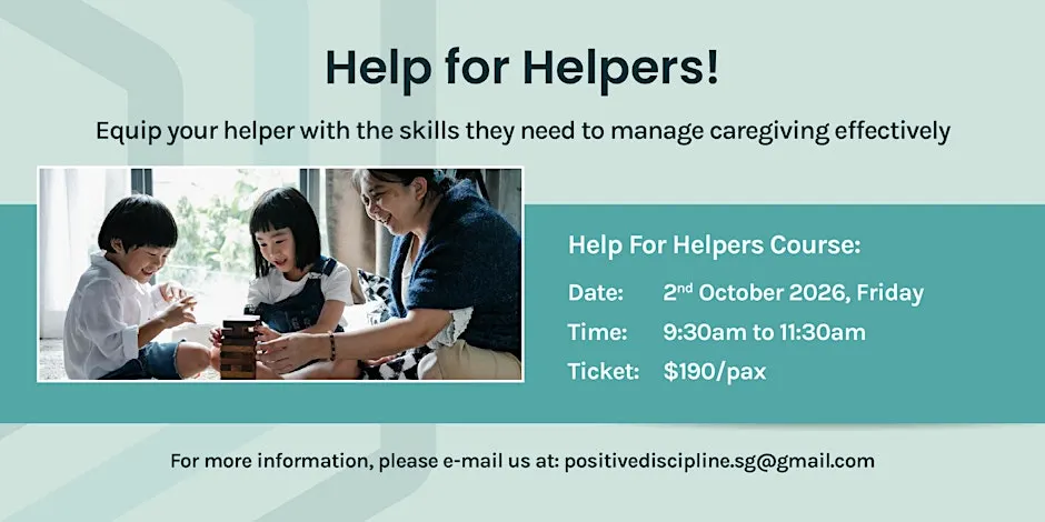 Help For Helpers! 2026