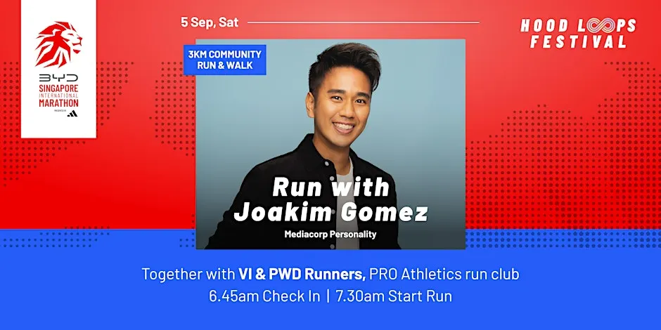Hood Loops Festival: PWD x VI Community Run with Joakim Gomez and PARC