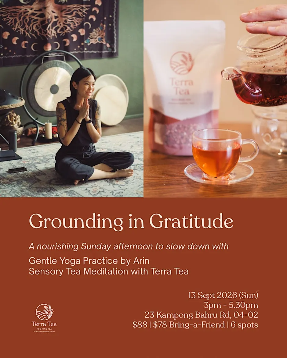 Grounding in Gratitude: Yoga and Tea Meditation