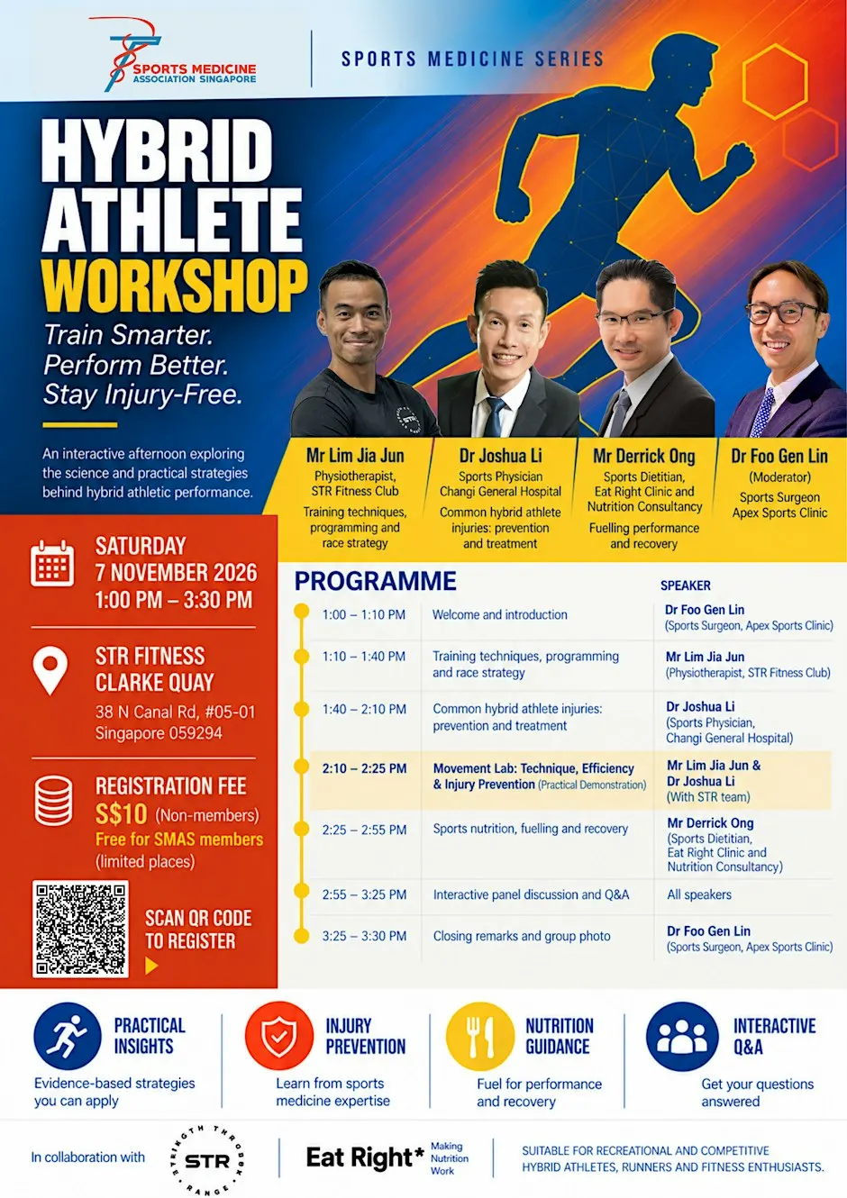 HYBRID ATHLETE WORKSHOP Train Smarter. Perform Better. Stay Injury-Free.