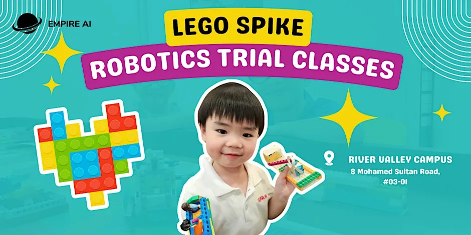 Coding School for Kids Near Me: Lego Robotics Trial Classes (Ages 4 -12)