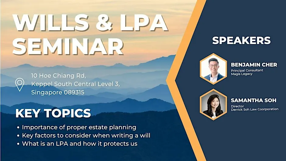 Wills and LPA Seminar