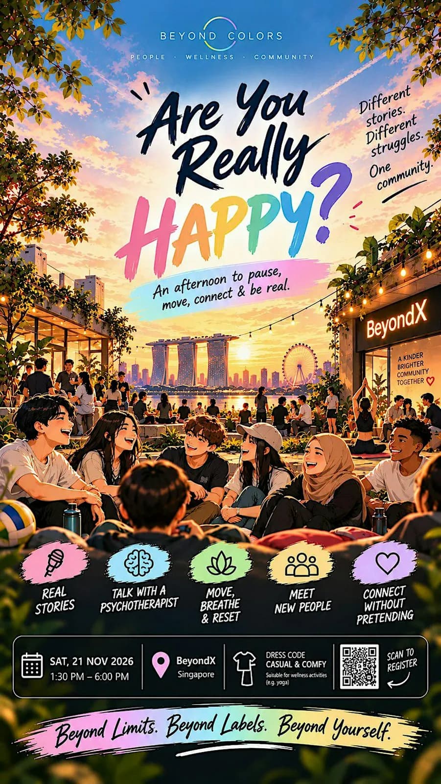 Are you really happy? A project by Beyond Colors