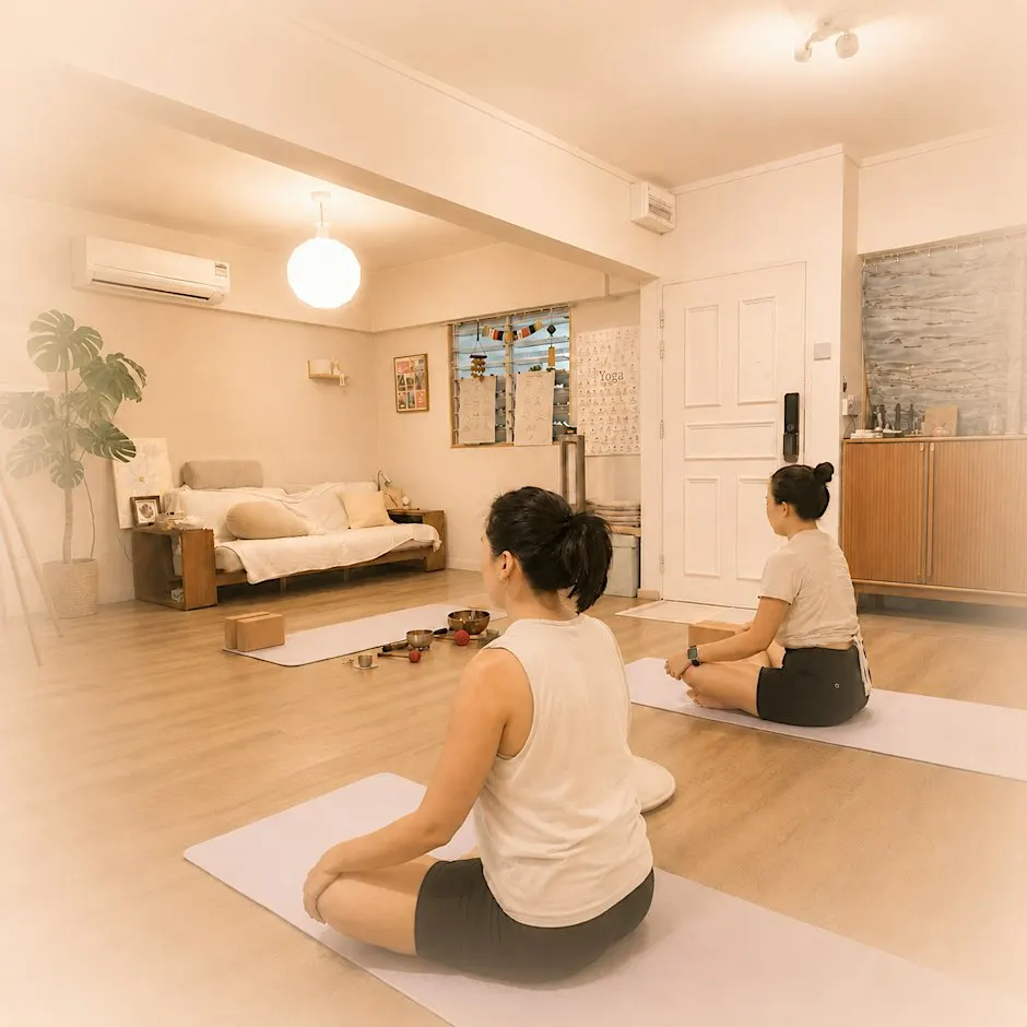 Mindful Yoga Stretch | Small Group Yoga Class (Home Yoga Studio)