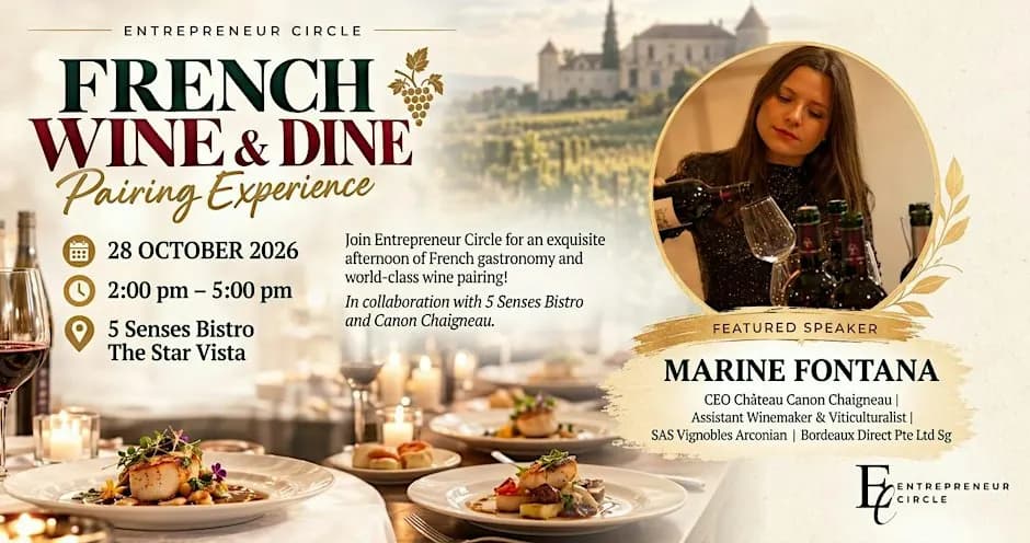 French Wine & Dine Pairing Experience