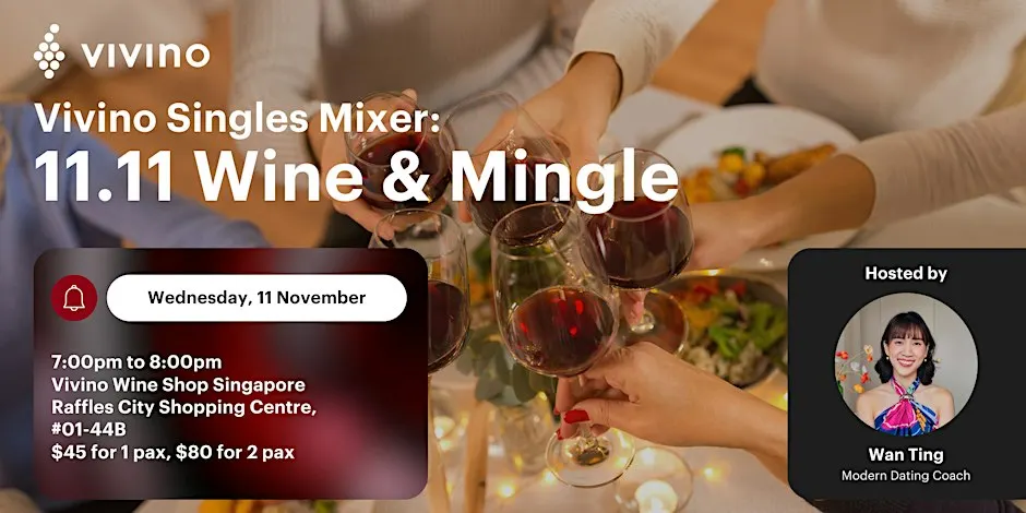 Vivino Singles Mixer: 11.11 Wine & Mingle