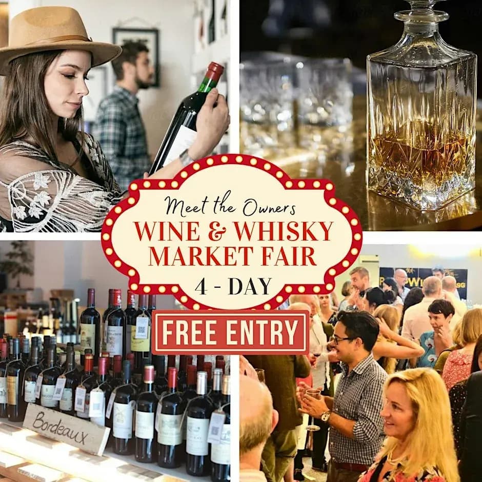 Wine & Whisky Market Fair 27 Fri β 29 Sun | 12pm β 5pm