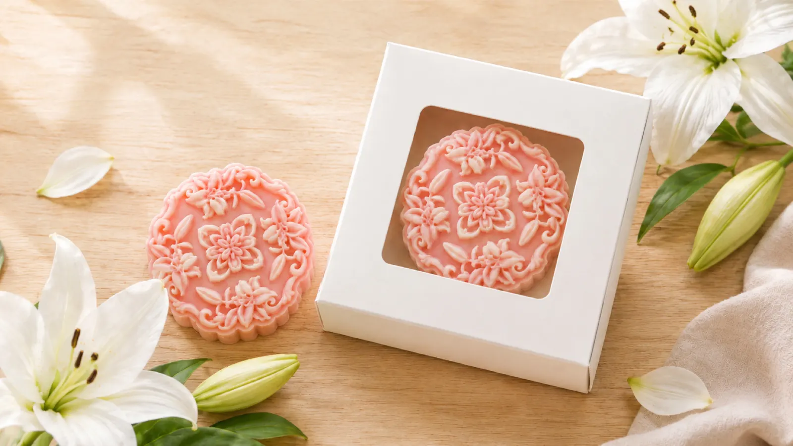 Get Crafty! – Lily-Adorned Soap with Customisable Scents by Just Truly Yours