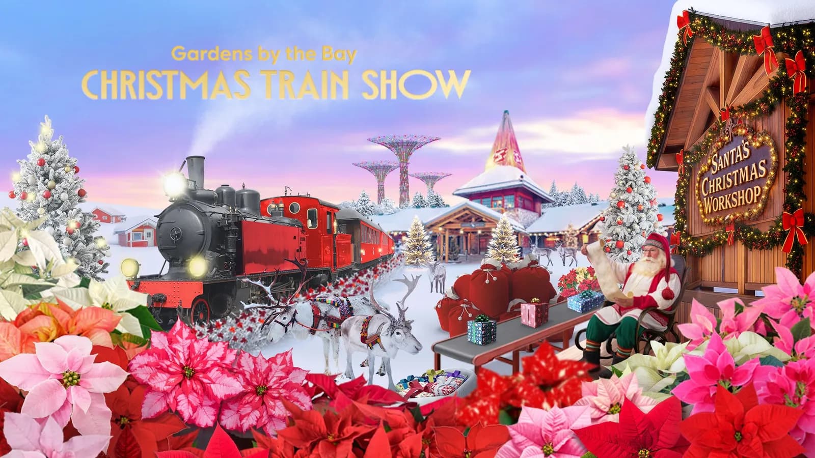 Gardens by the Bay Christmas Train Show