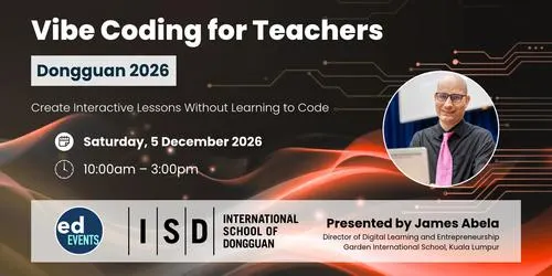 Vibe Coding for Teachers 2026 (Dongguan)