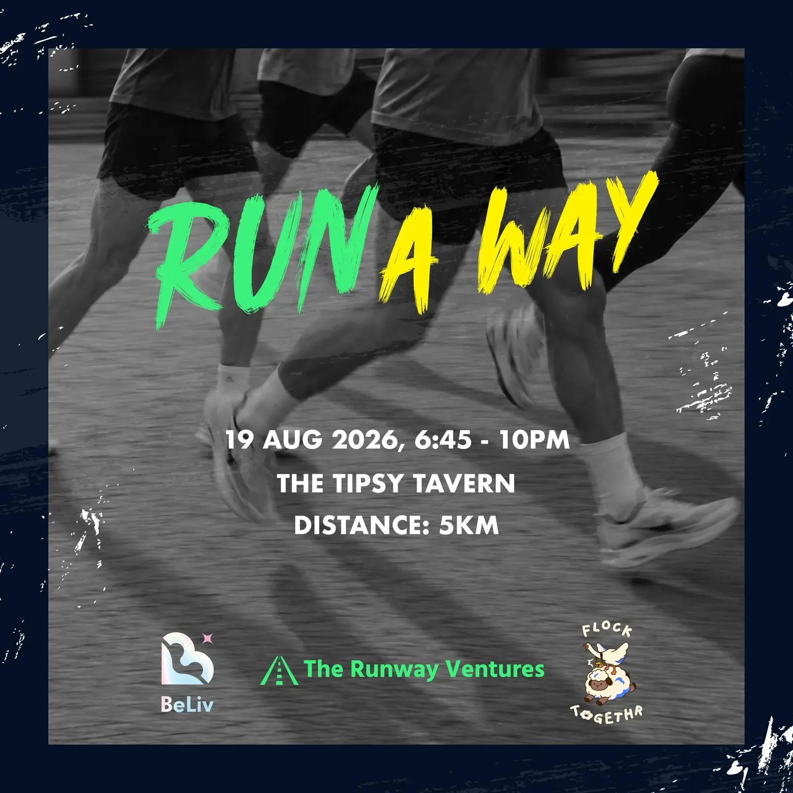🏃🏻 Founders Run A Way — 5KM