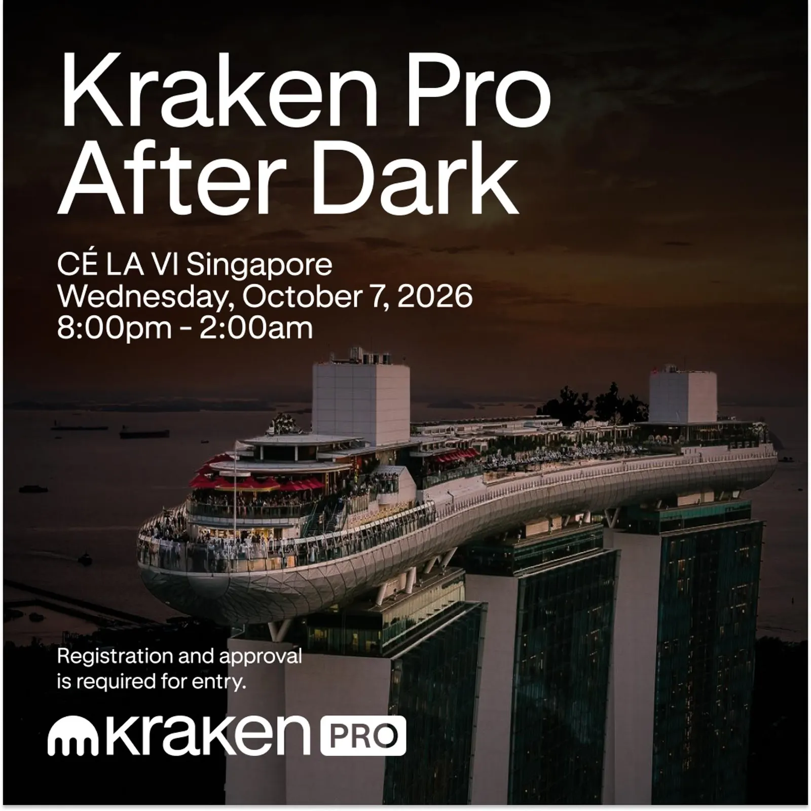 Kraken Pro After Dark: Token2049 Singapore