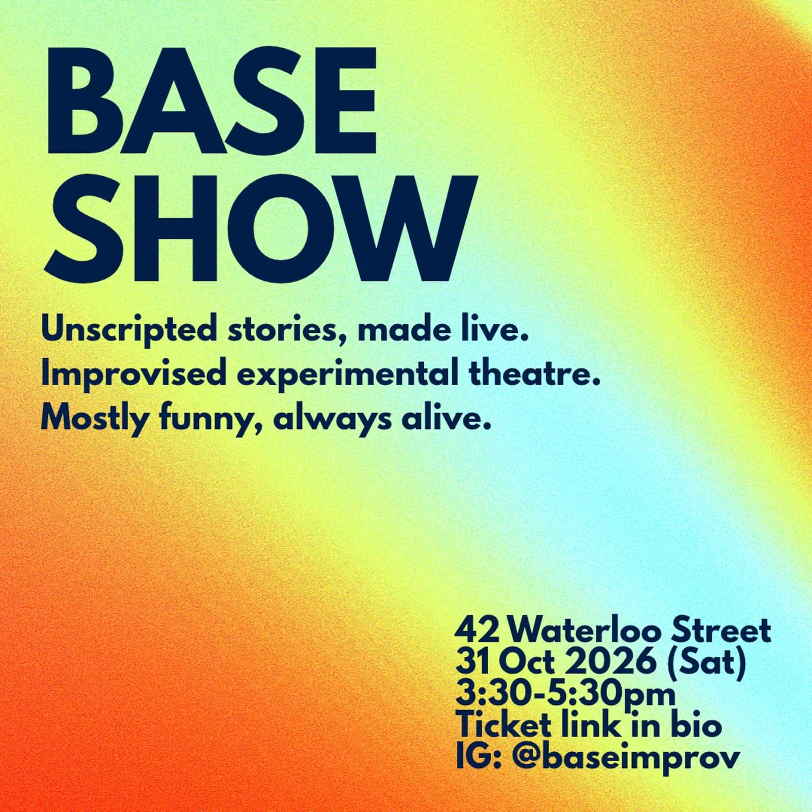 Improv Comedy Live - Base Show 3