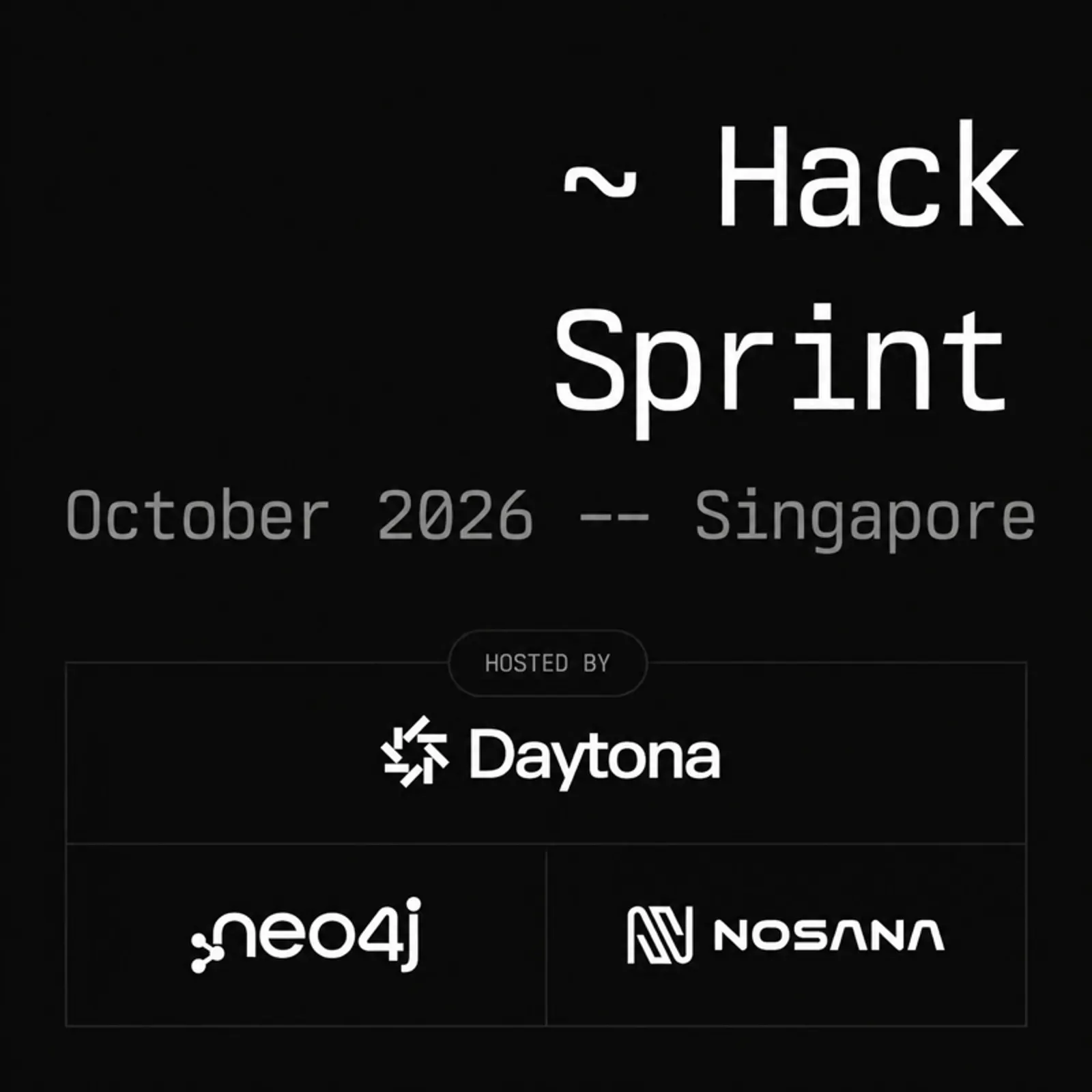 Daytona HackSprint Singapore - SWITCH Edition