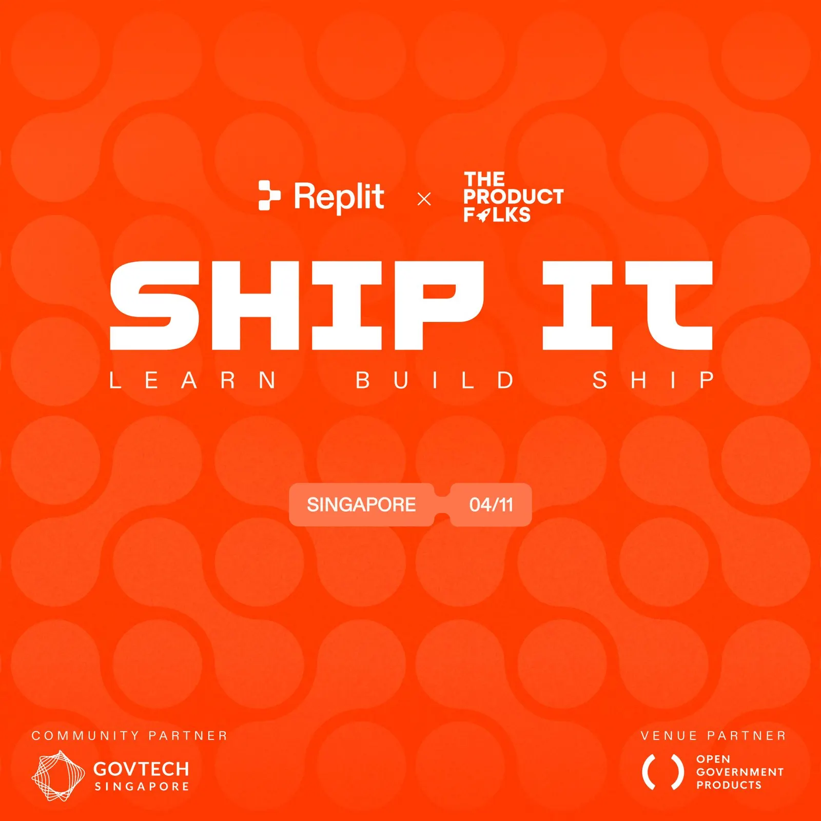 Ship It | Replit x TPF Singapore Edition