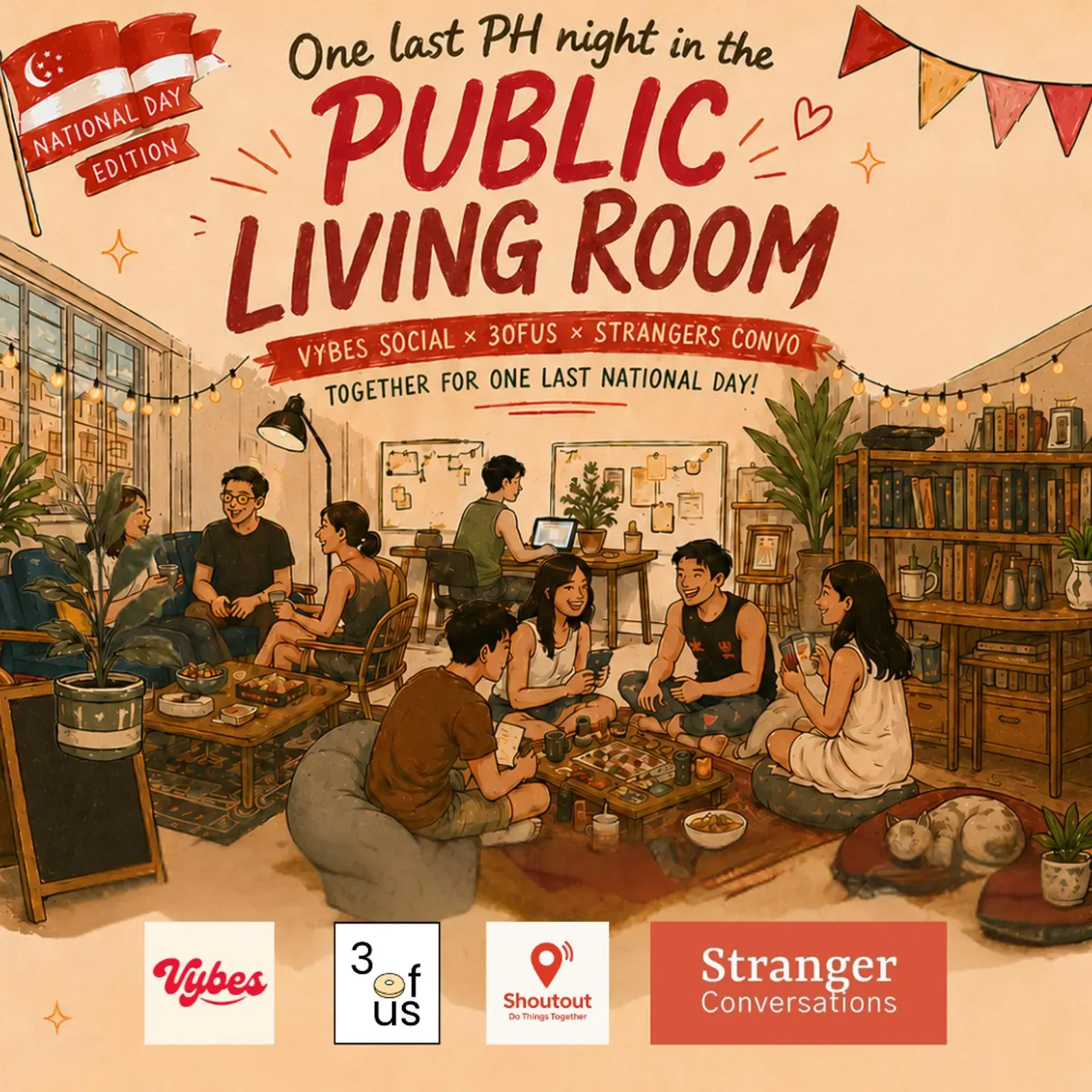 ๐ธ๐ฌ National Day Public Living Room ๐ธ๐ฌ