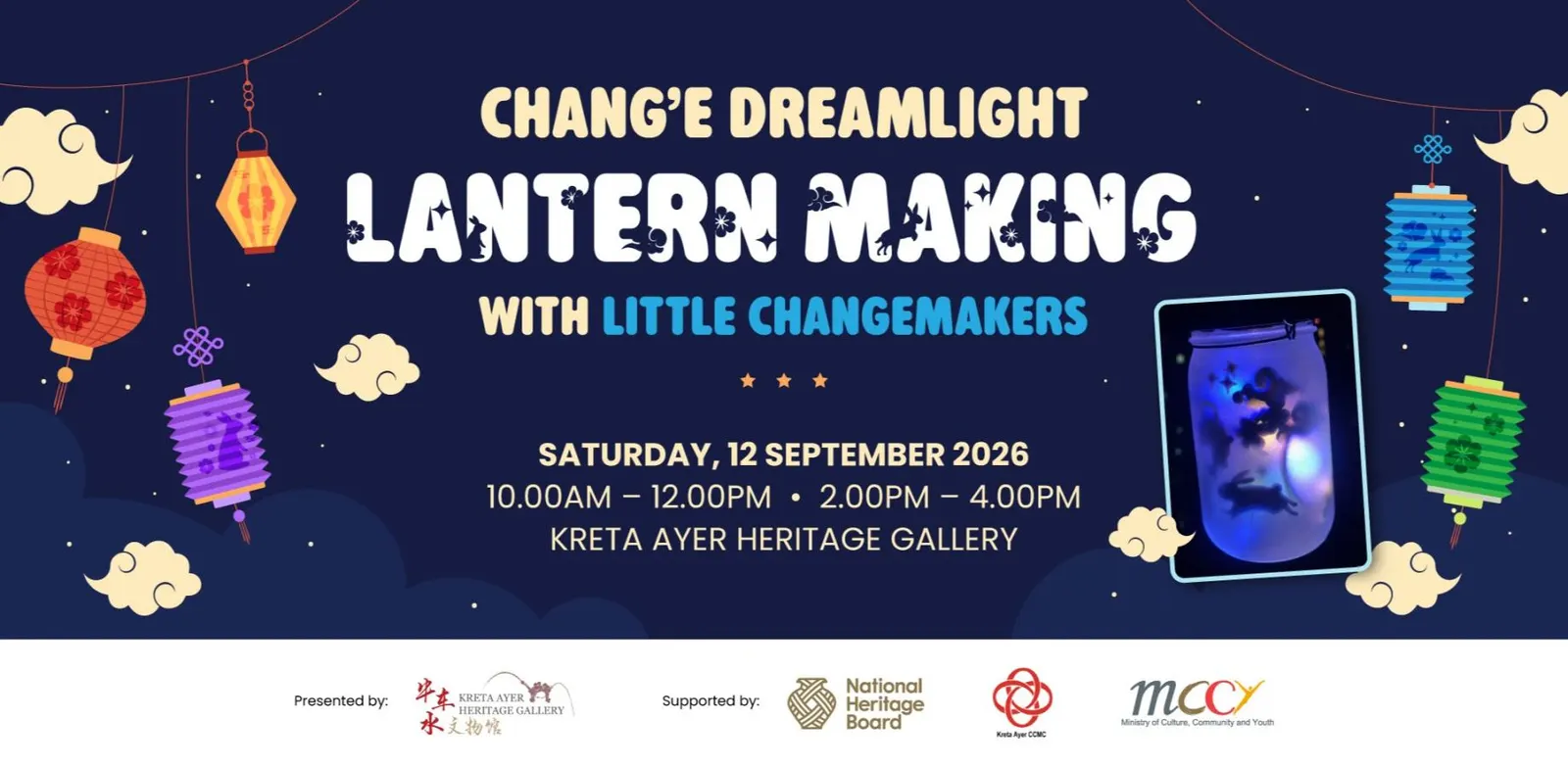 Mid-Autumn Season | Chang'e Dreamlight Lantern Making with Little Changemakers