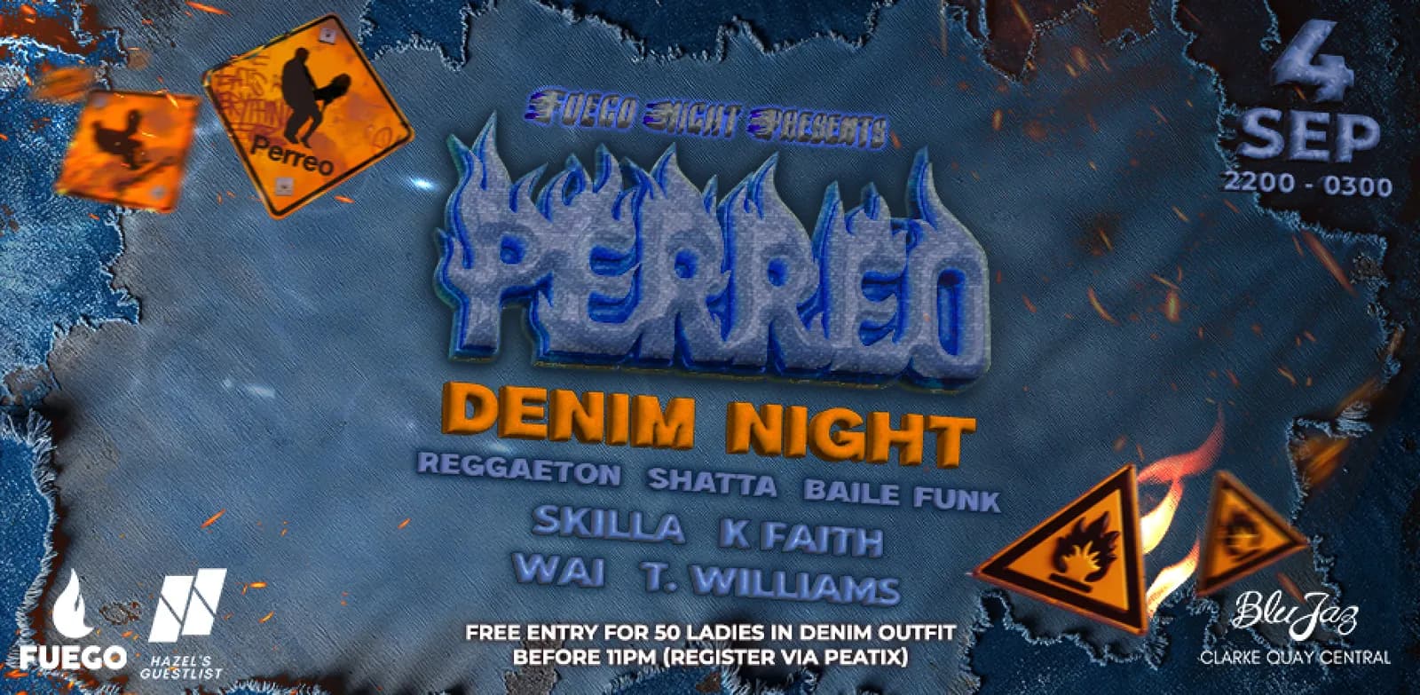 Fuego Night presents Perreo (Denim Night)