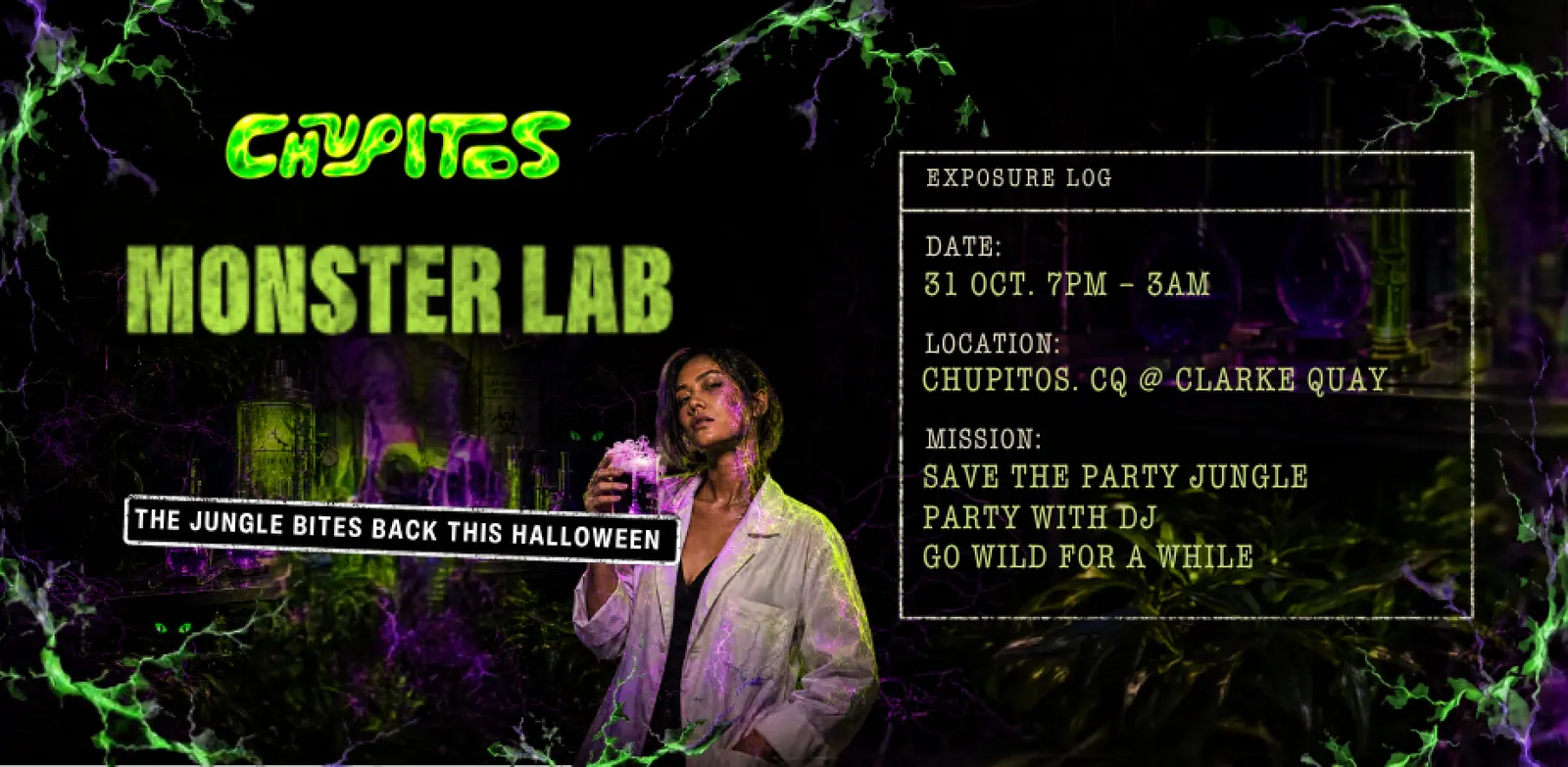 Monster Lab | Chupitos Halloween 2026